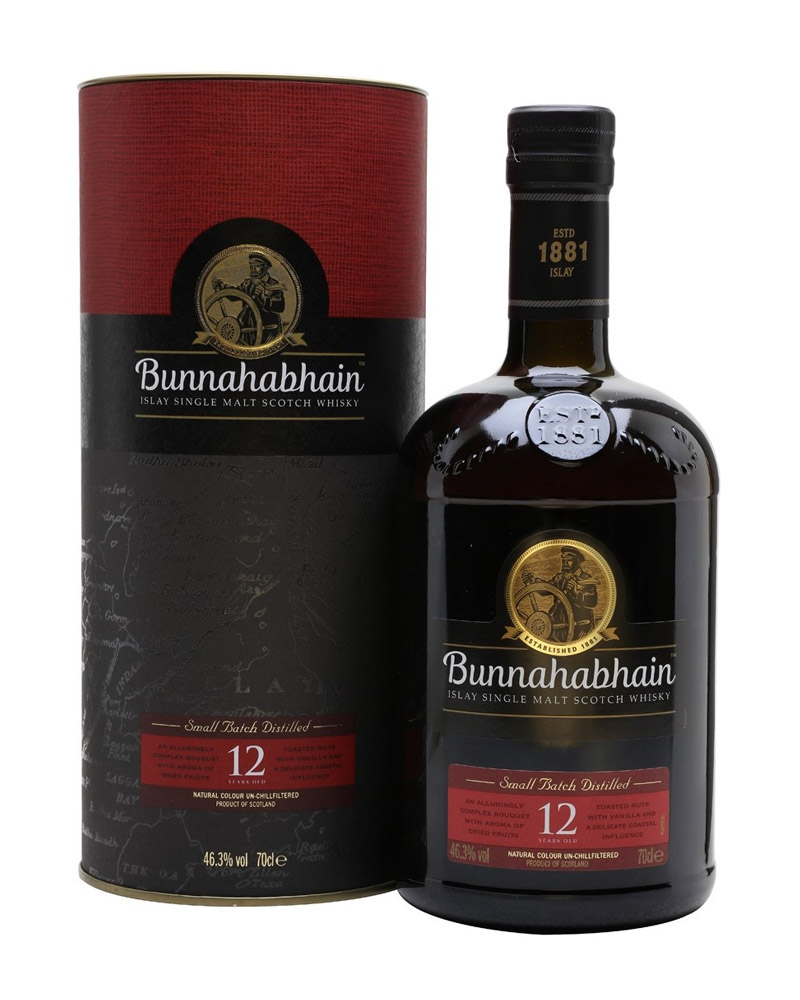 Виски Bunnahabhain 12 YO 46,3% in Tube (0,7L) изображение 1