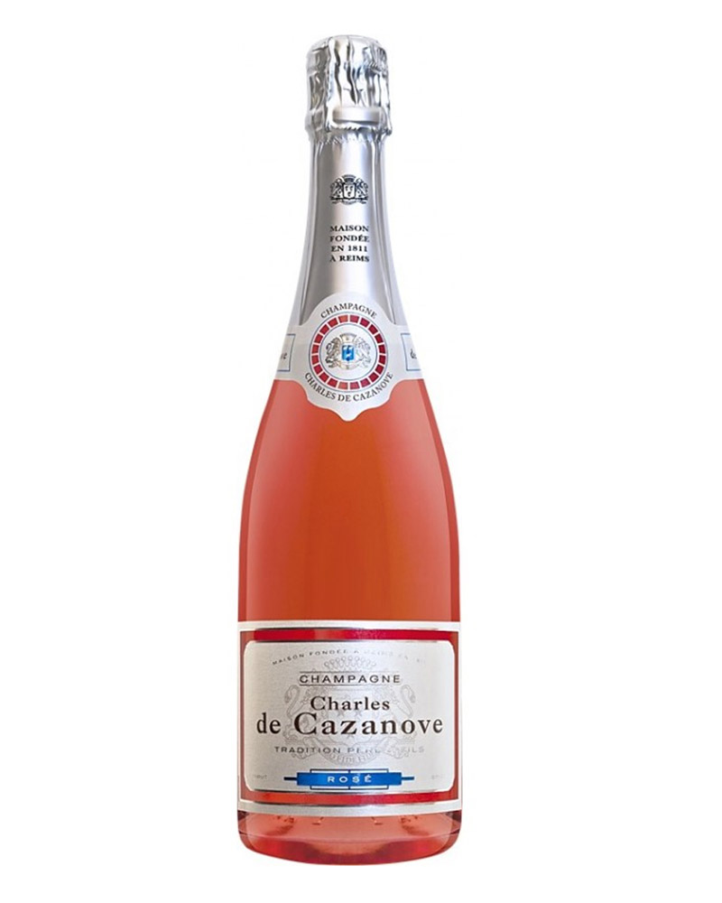 Шампанское Charles de Cazanove Cuvee Brut Rose 12% (0,75L) изображение 1