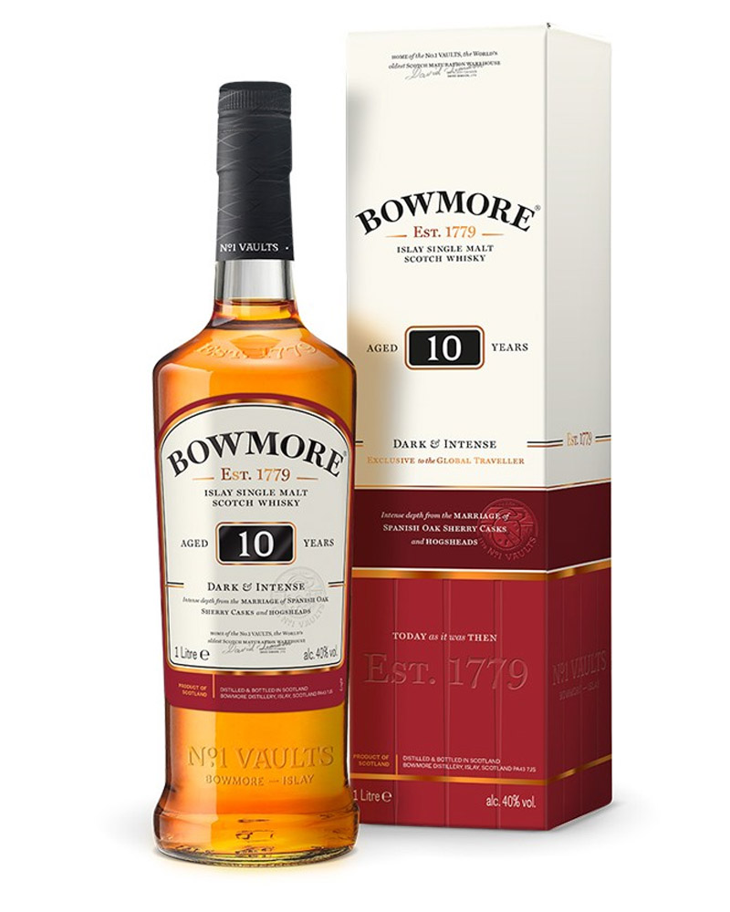 Виски Bowmore 10 YO 40% in Box (1L) изображение 1
