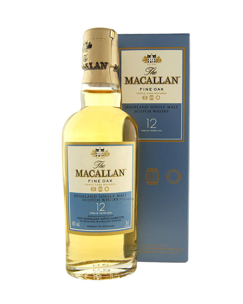 Виски Macallan Triple Cask Matured 12 YO 40% in Box (0,05L) изображение 1