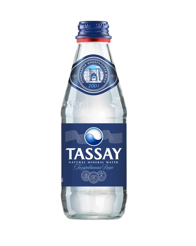 Вода Tassay газированный, glass (0,25L) изображение 1