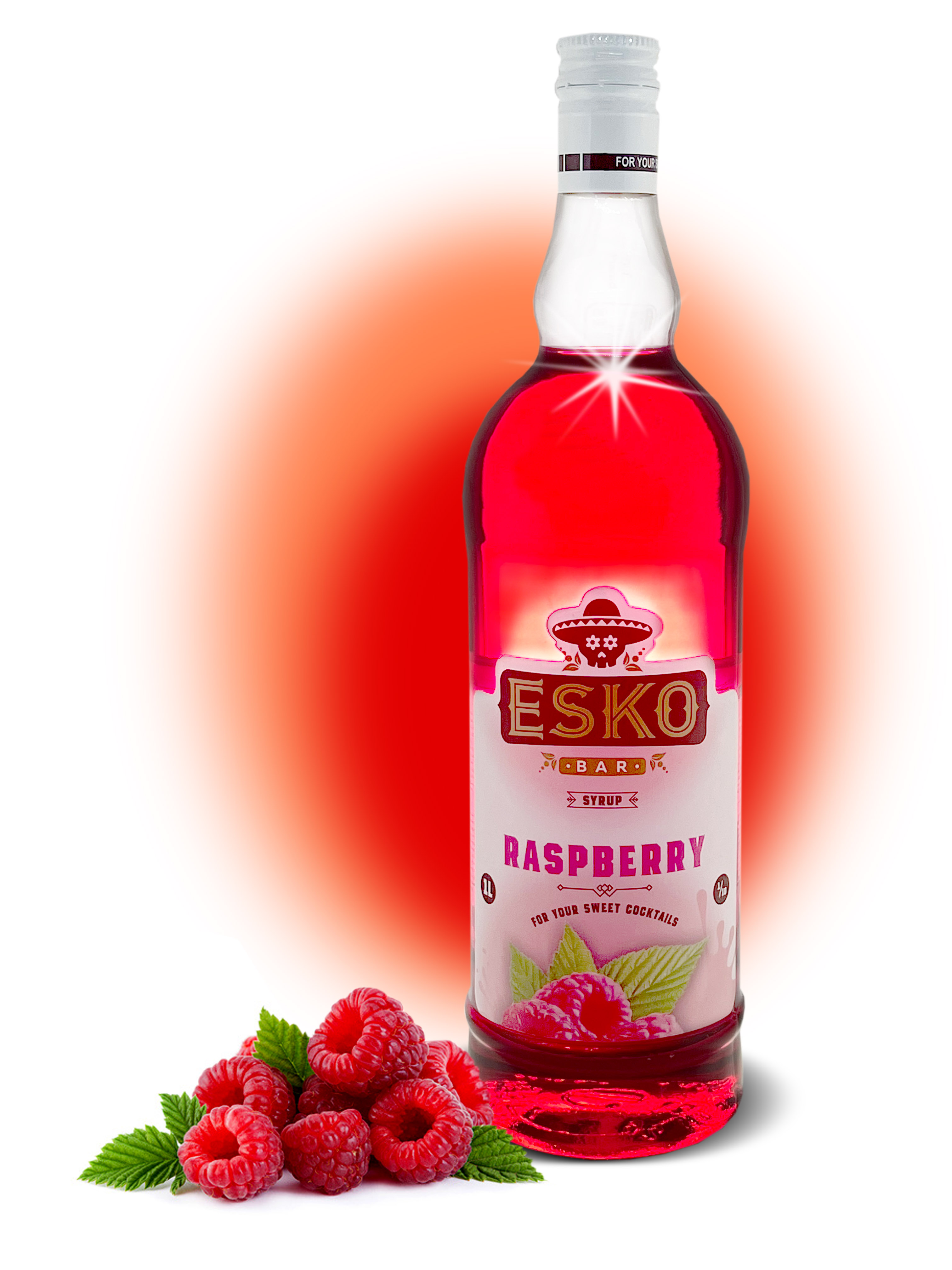 Сироп Esko Bar Raspberry (1L) изображение 1