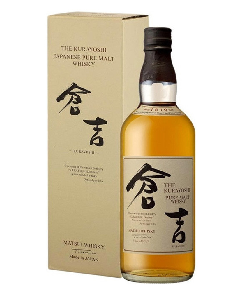 Виски The Kurayoshi Pure Malt Whisky 43% in Box (0,7L) изображение 1