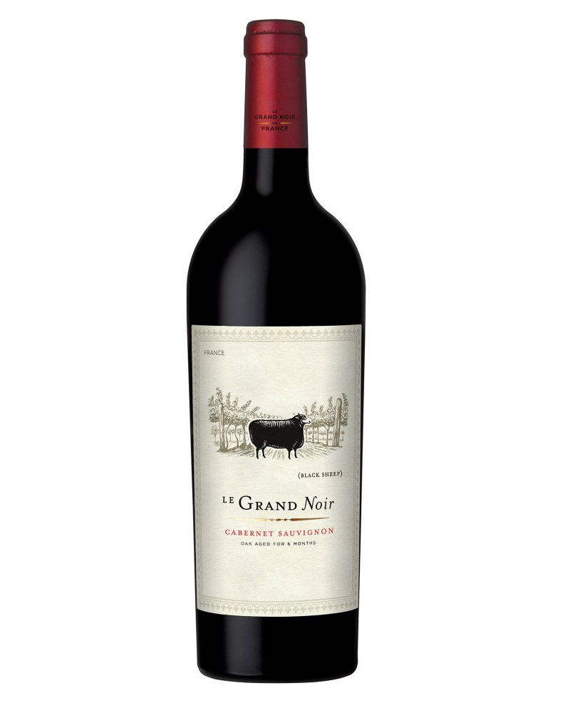 Вино Le Grand Noir Cabernet Sauvignon, Pays d`Oc IGP 13,5% (0,75L) изображение 1