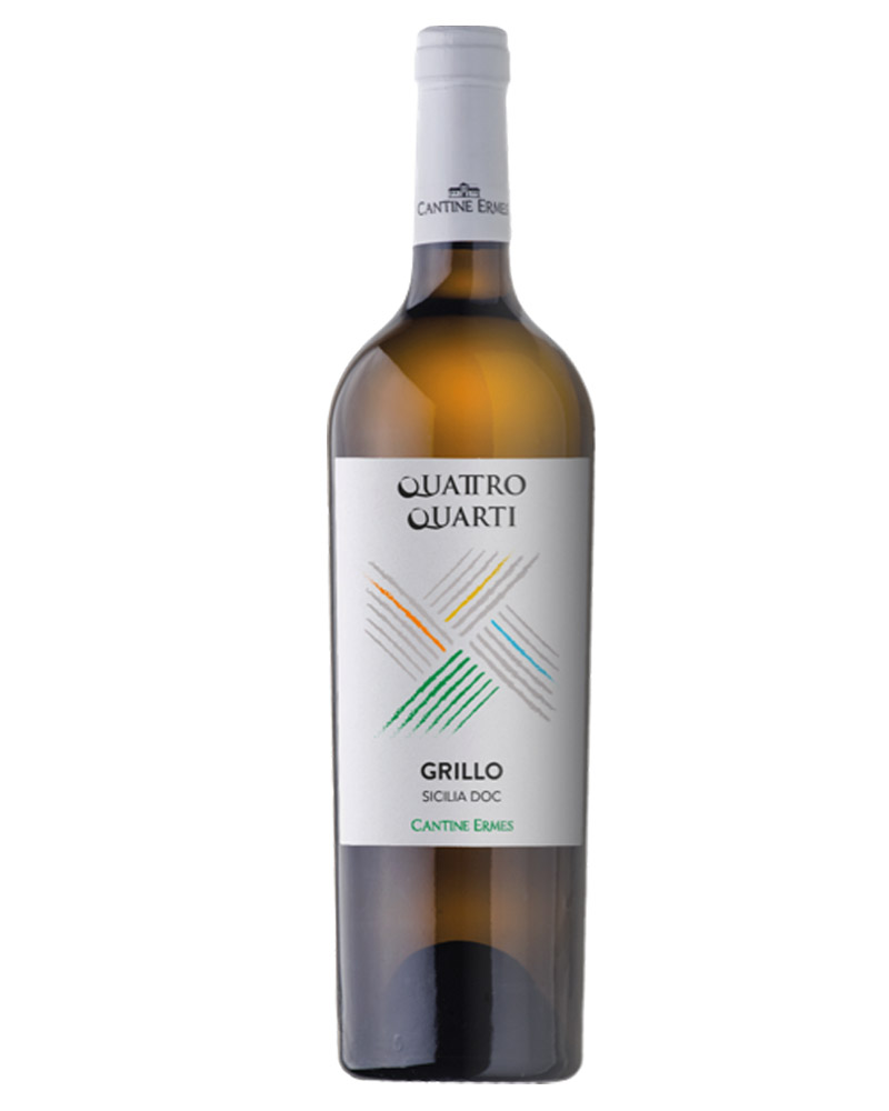 Вино Quattro Quarti, Grillo, Cantine Ermes, Sicilia DOC 12,5% (0,75L) изображение 1