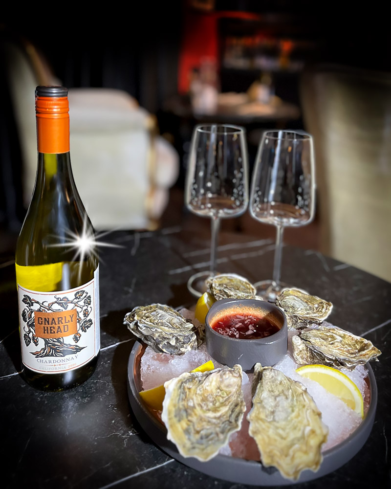Set Oysters Gillardeau №2 + Gnarly Head Chardonnay 13,5% (0,75) изображение 1