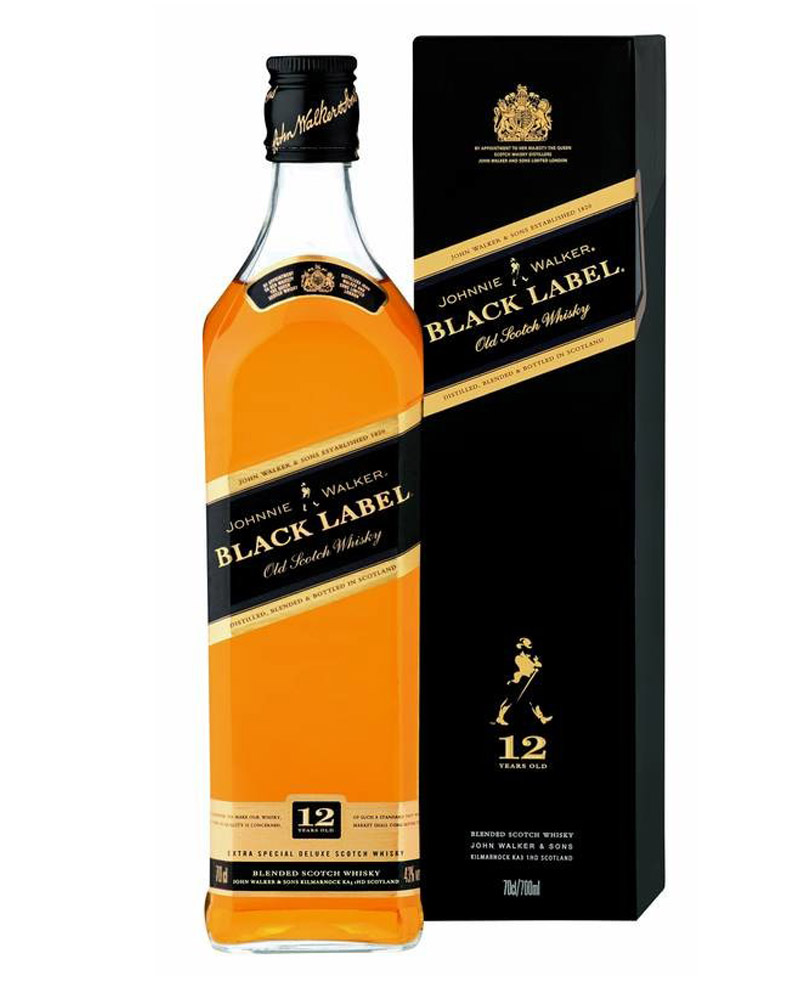 Виски Johnnie Walker Black Label 12 YO 40% in Box (0,5L) изображение 1