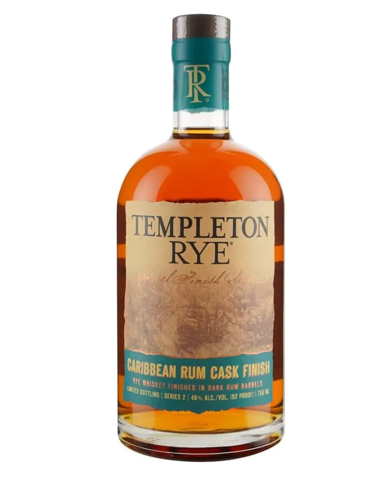 Виски Templeton Rye Caribbean Rum Cask Finish 46% (0,7L) изображение 1