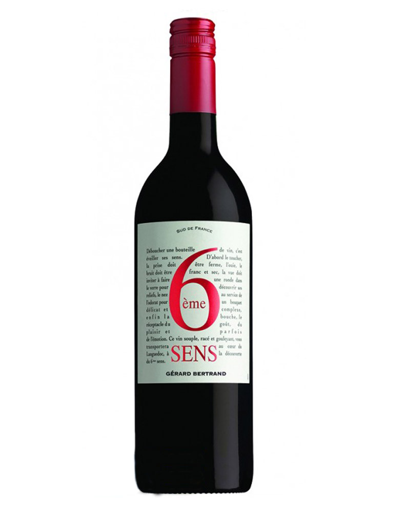 Вино Gerard Bertrand, `6-eme Sens` Rouge 13% (0,75L) изображение 1