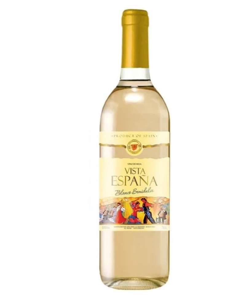 Вино Vista Espana Blanco Semidulce 10-13%, 2018 (0,75L) изображение 1