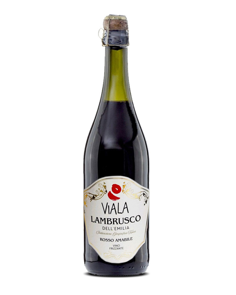 Игристое вино Viala Lambrusco Rosso 8% (0,75L) изображение 1