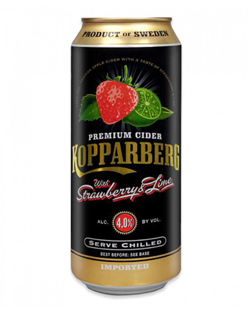 Сидр Kopparberg Strawberry & Lime 4,5% Can (0,5L) изображение 1