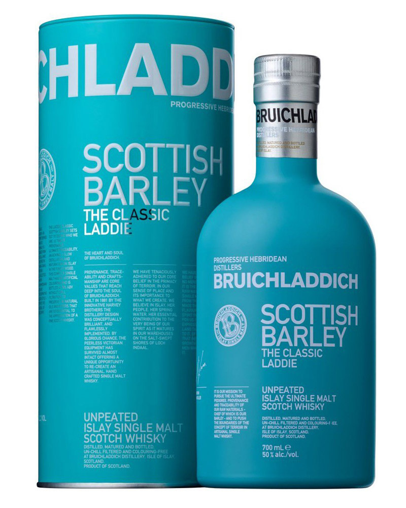 Виски Bruichladdich, `The Classic Laddie` Scottish Barley 50% in Tube (0,7L) изображение 1