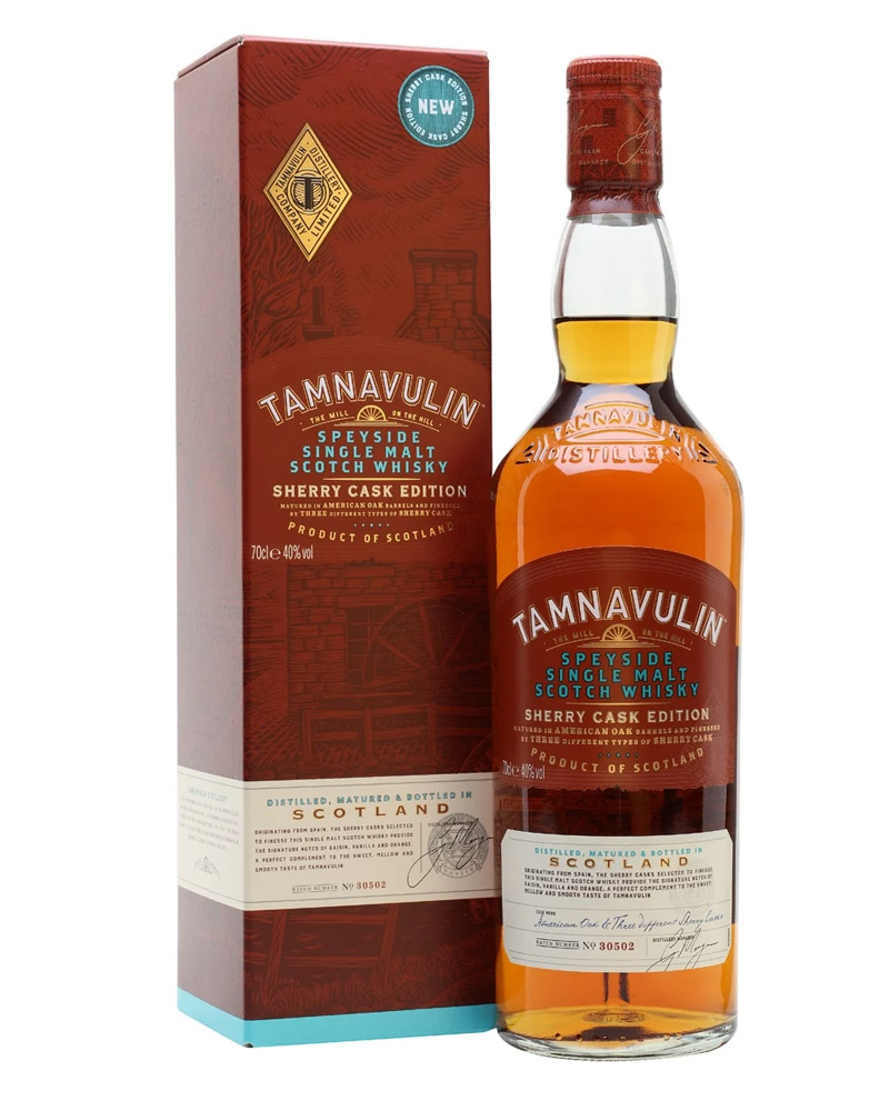 Виски Tamnavulin Sherry Cask Edition 40% in Box (0,7L) изображение 1