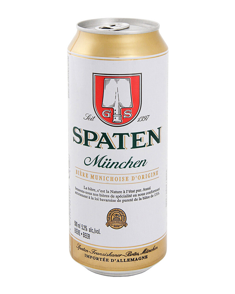 Пиво Spaten Munchen 5,2% Can (0,5L) изображение 1