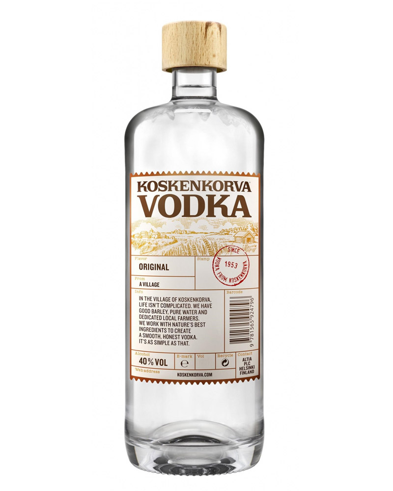 Водка Koskenkorva Vodka 40% (0,5L) изображение 1