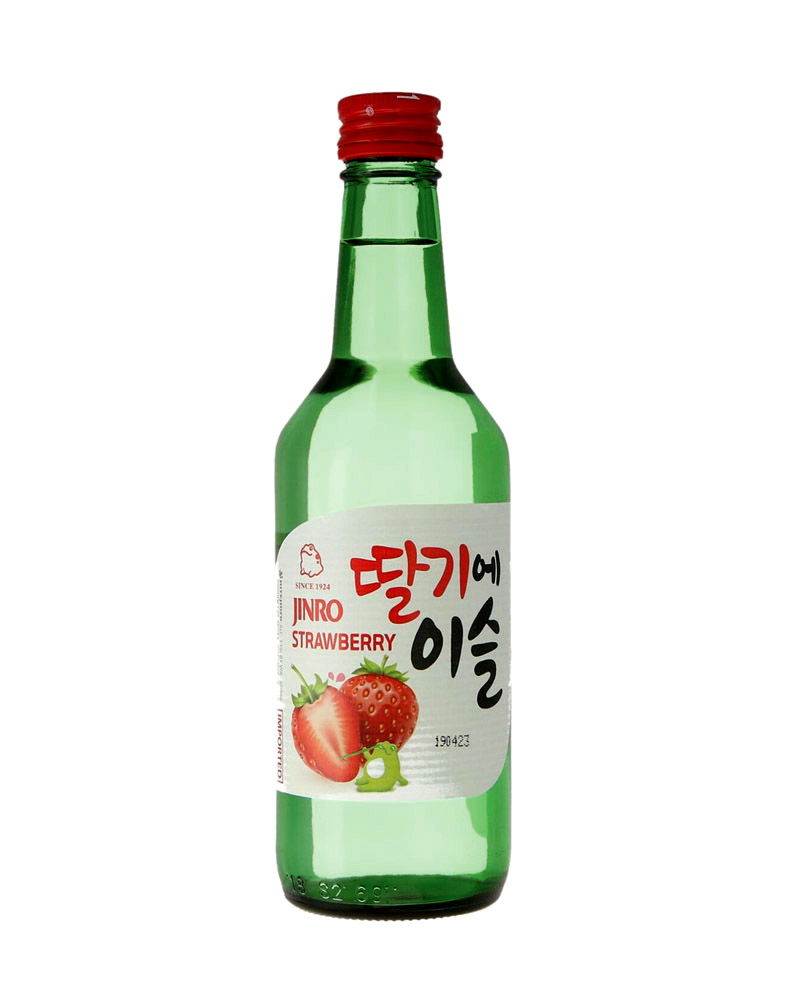 Водка Jinro Green Strawberry Soju 13% (0,36L) изображение 1
