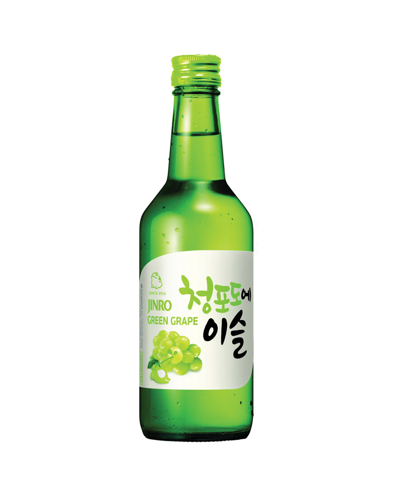 Водка Jinro Green Grape Soju 13% (0,36L) изображение 1