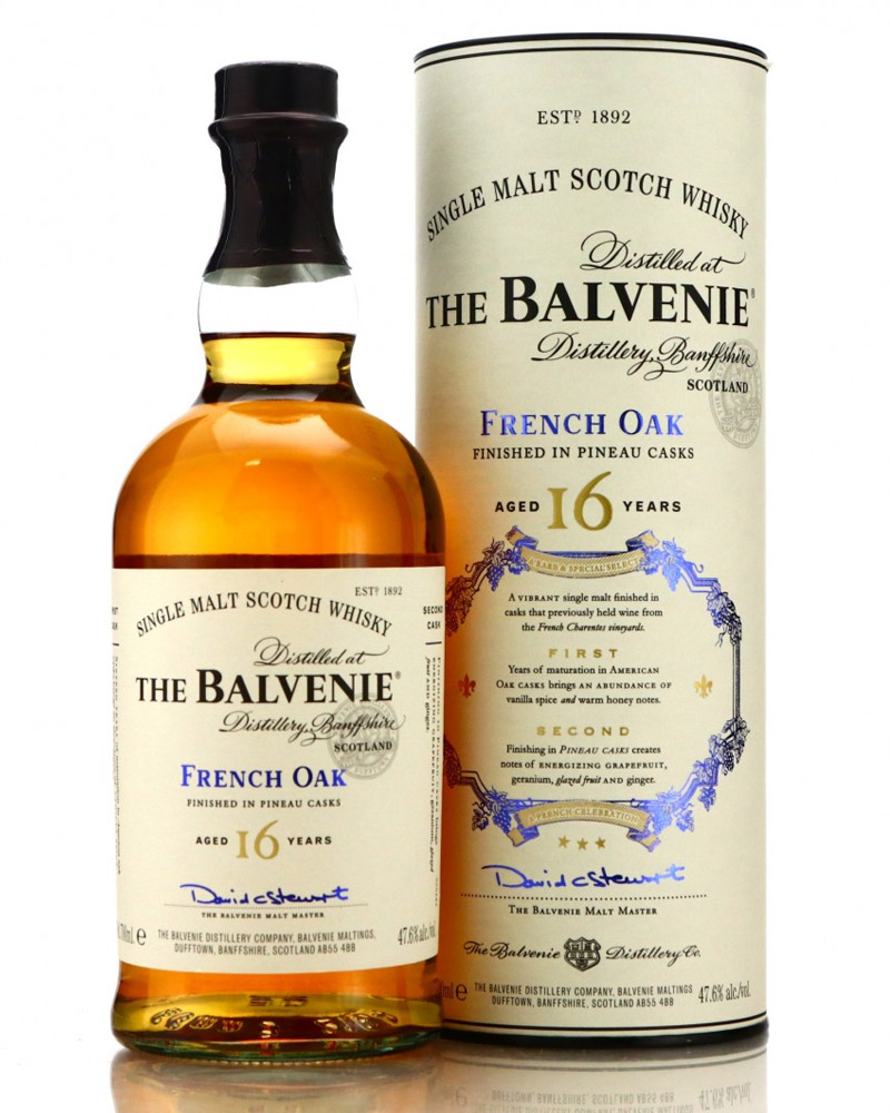 Виски Balvenie French OAK 16 YO 47,6% in Tube (0,7L) изображение 1