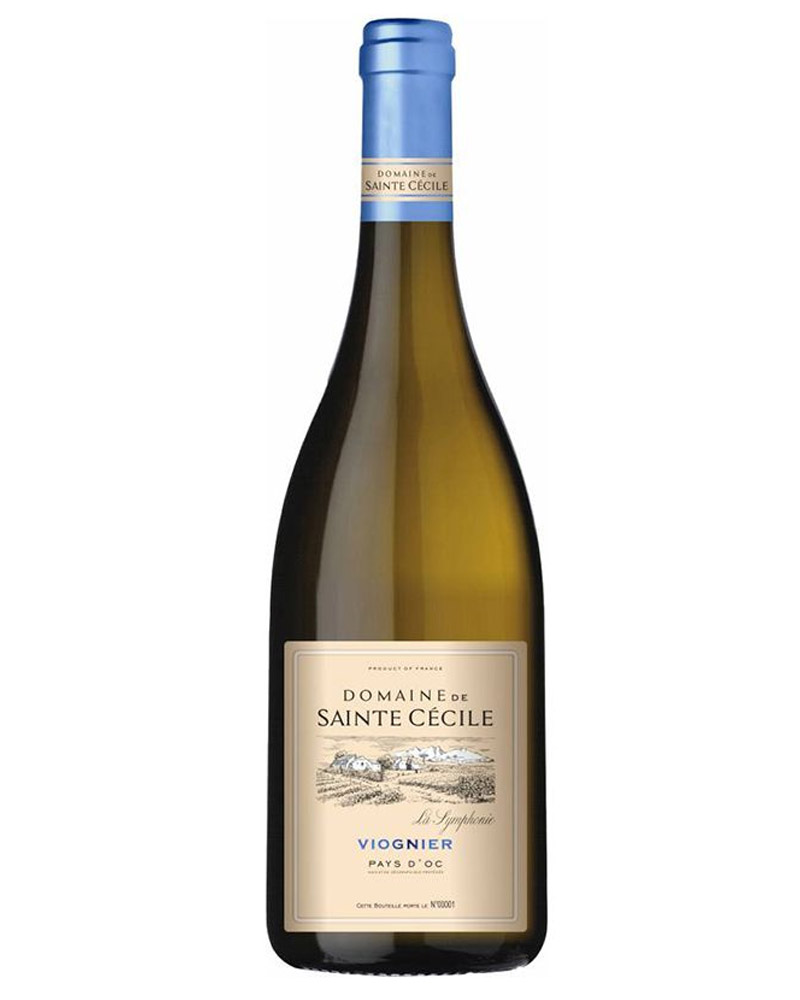 Вино Domaine de Sainte Cecile Viognier Vin de Pays d`Oc La Symphonie 14,5% (0,75L) изображение 1