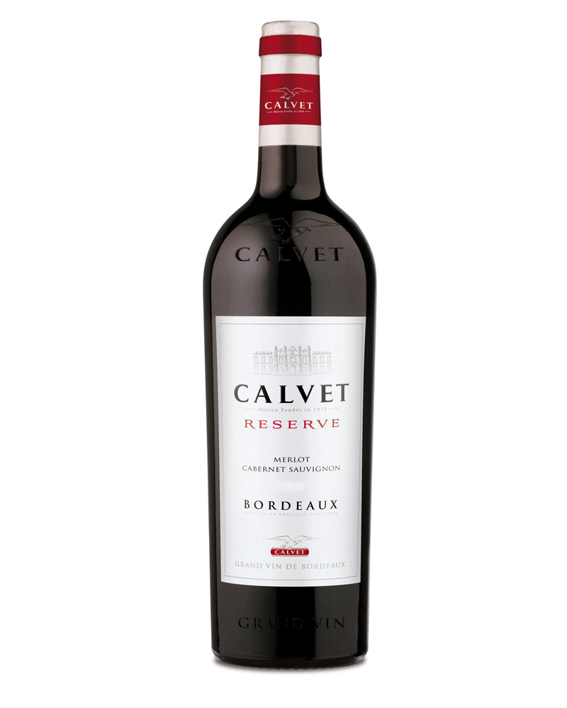 Вино Calvet `Reserve` Merlot Cabernet Sauvignon, Bordeaux AOP 14% (0,75L) изображение 1