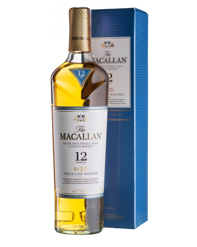 Виски Macallan Triple Cask Matured 12 YO 40% in Box (0,5L) изображение 1