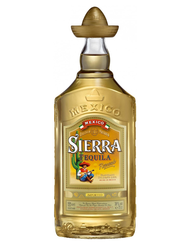 Текила Sierra Reposado Gold 38% (1L) изображение 1