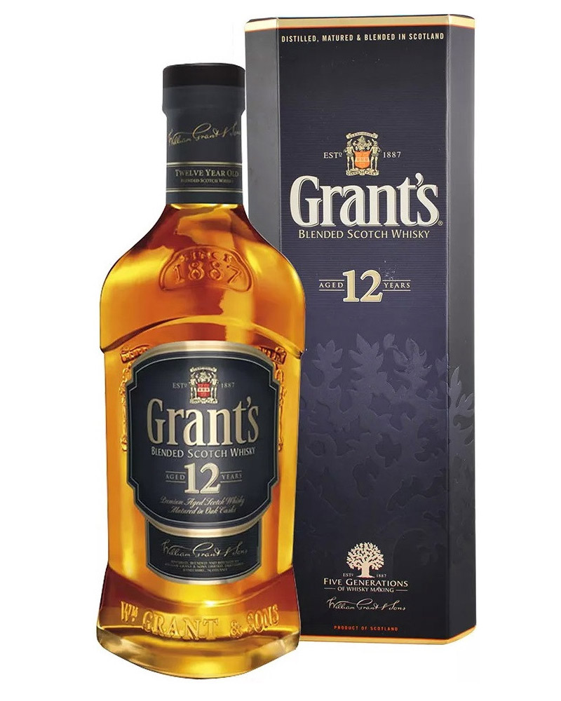 Виски Grant`s 12 YO 40% in Box (0,7L) изображение 1