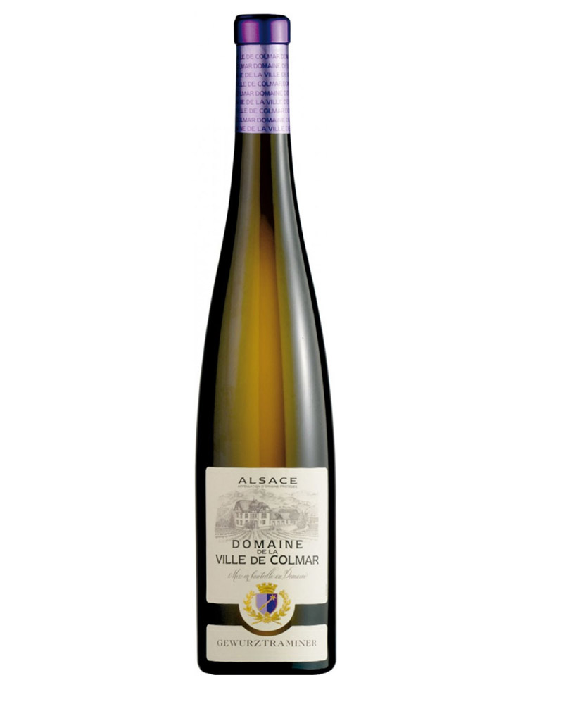 Вино Domaine De La Ville De Colmar Gewurztraminer, Alsace AOP 12,5%, 2018 (0,75L) изображение 1