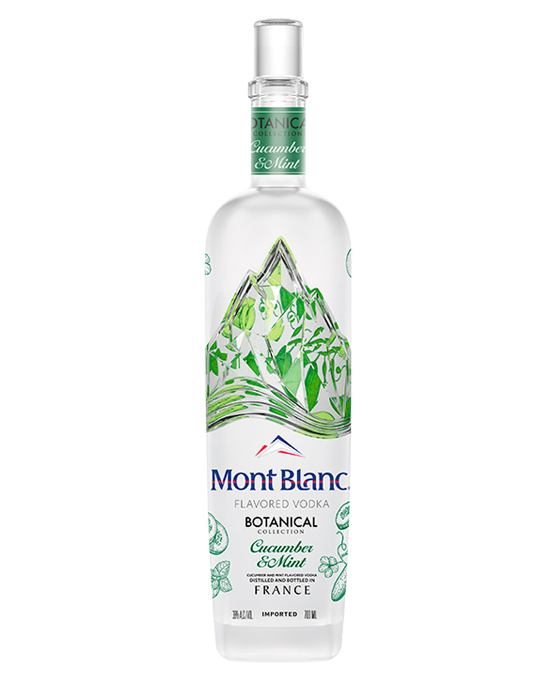 Водка Mont Blanc Botanical Cocumber & Mint 38% (0,7L) изображение 1