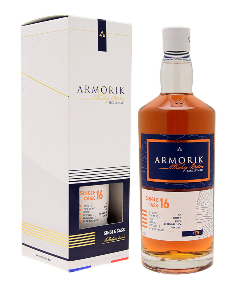 Виски Armorik 16 YO Single Malt 45,2% in Box (0,7L) изображение 1
