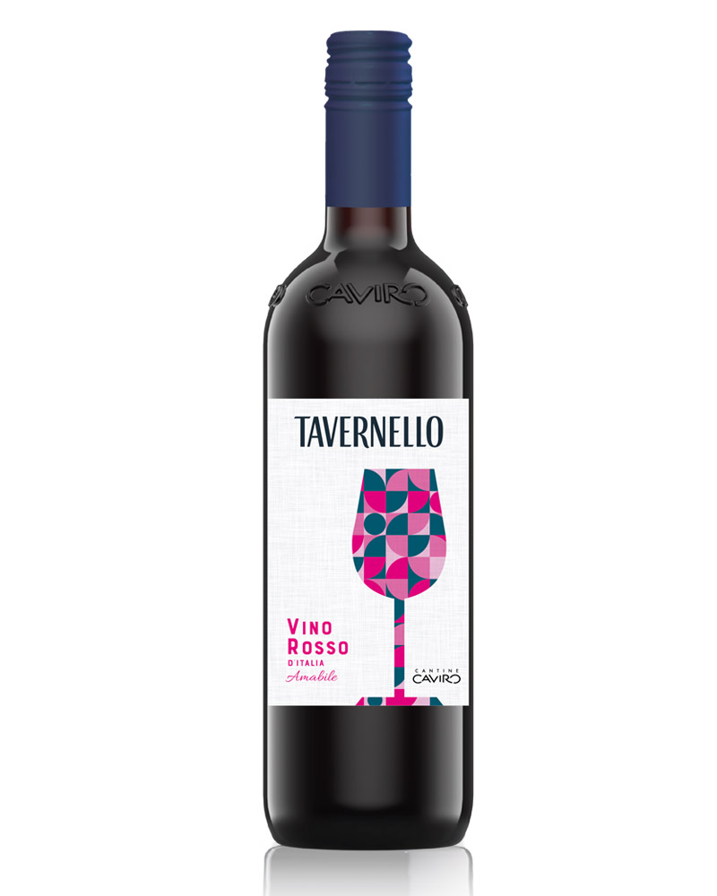 Вино Tavernello Avernello vino Rosso Amabile IGT 10,5% (0,75L) изображение 1