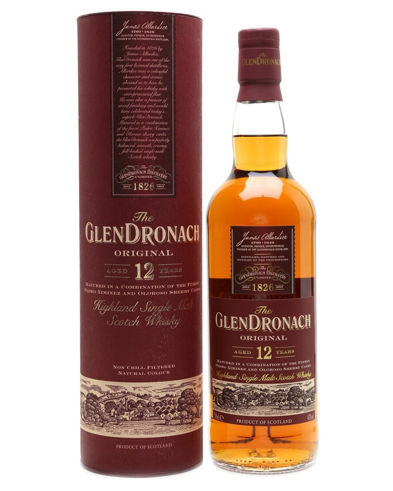 Виски GlenDronach 12 YO 43% in Tube (0,7L) изображение 1