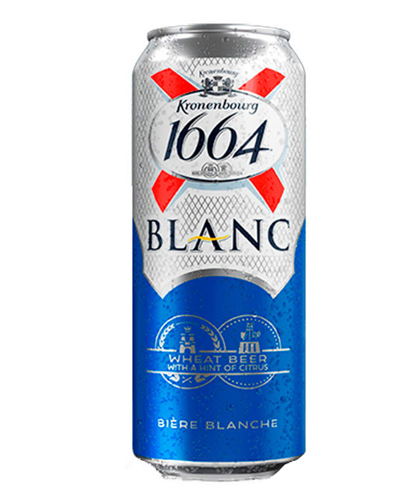 Пиво Kronenbourg Blanc 4,3% Can (0,43L) изображение 1