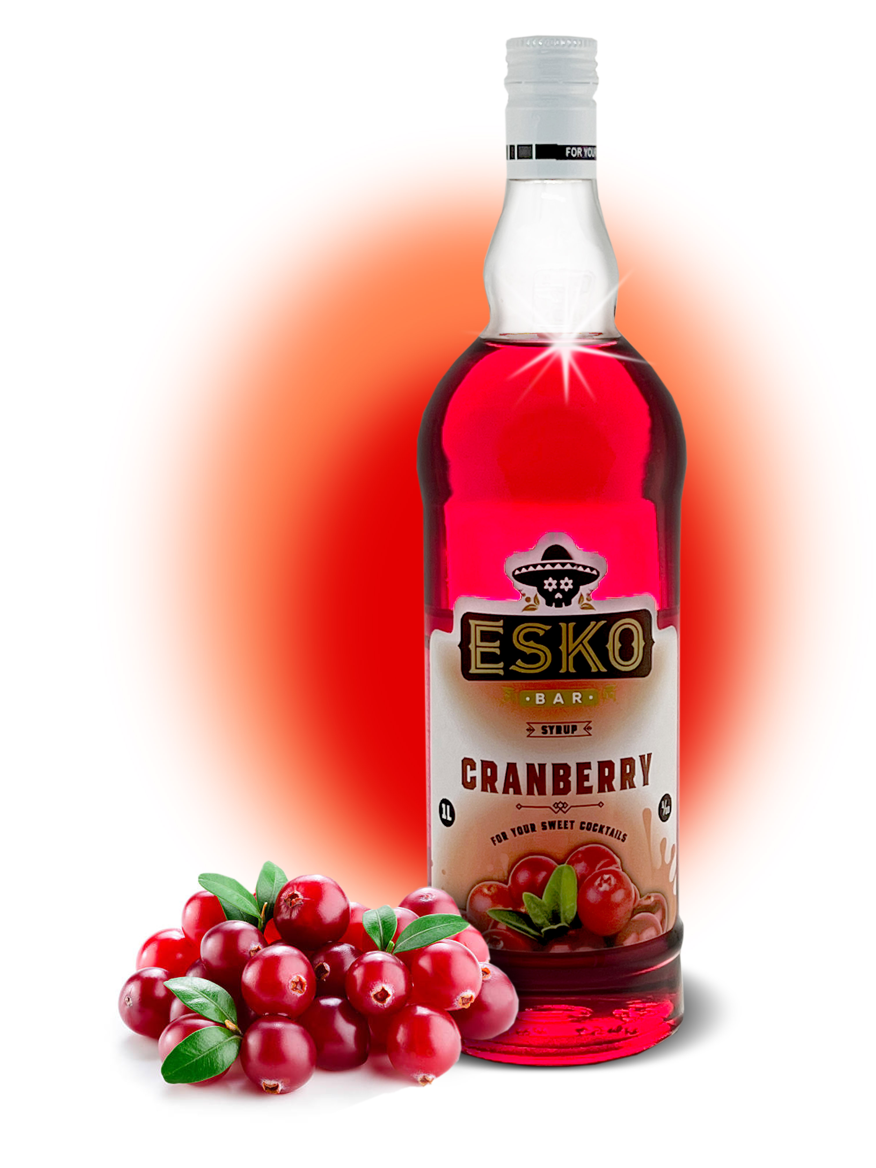 Сироп Esko Bar Cranberry (1L) изображение 1
