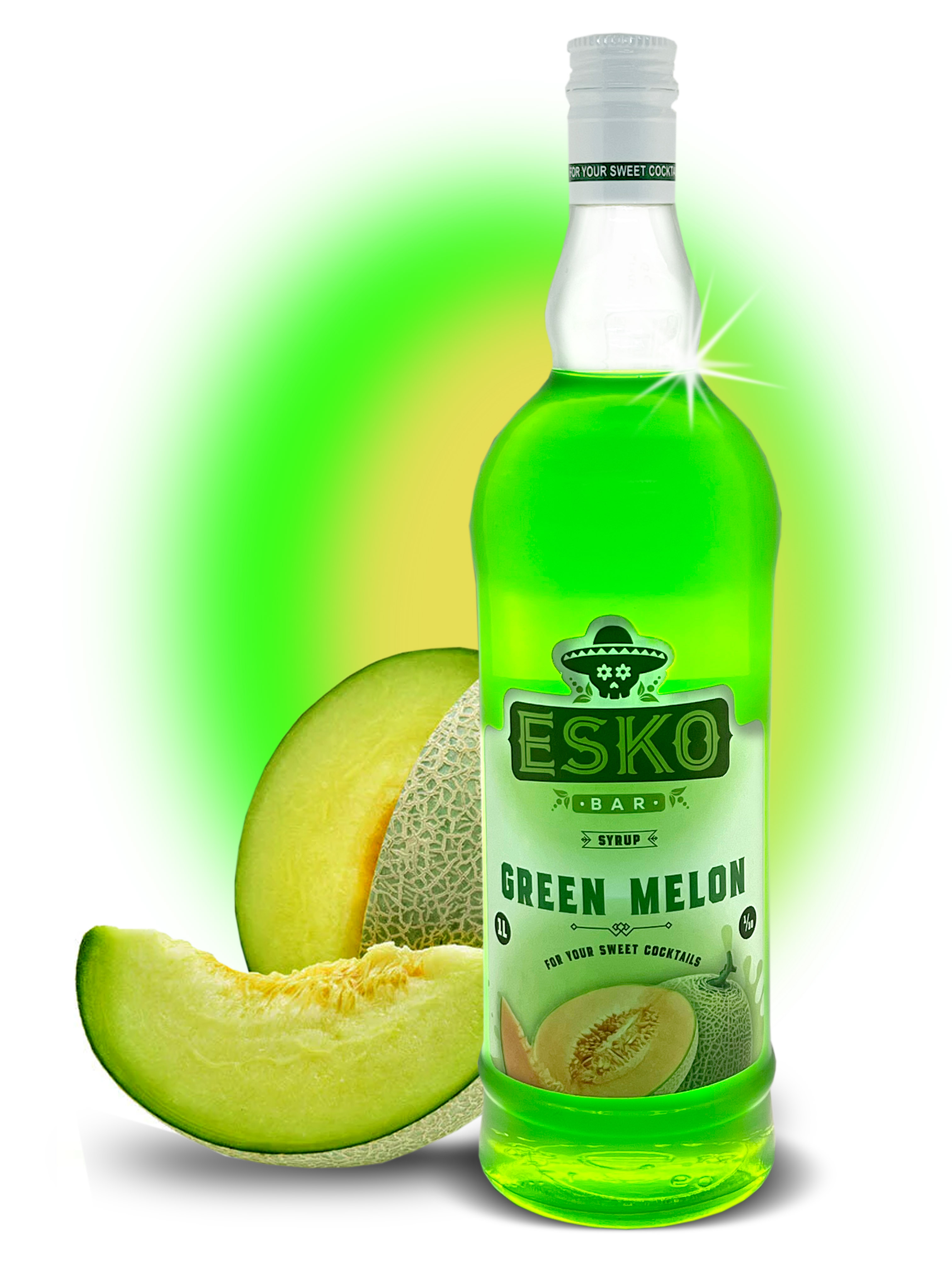 Сироп Esko Bar Green Melon (1L) изображение 1