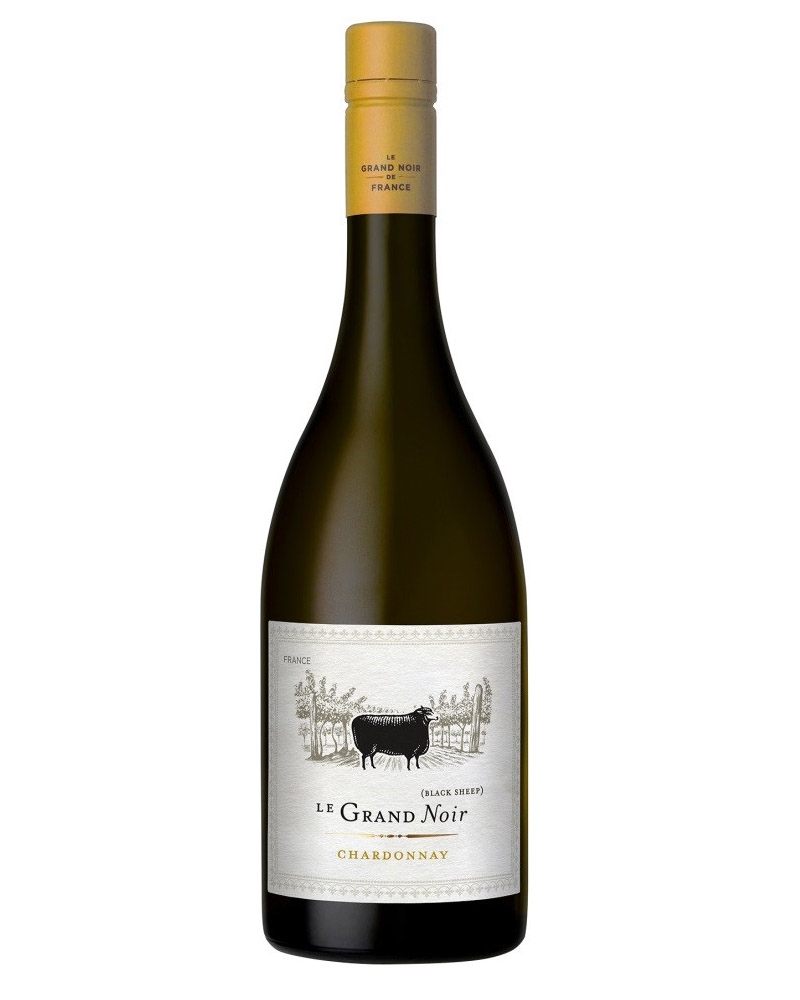 Вино Le Grand Noir Chardonnay, Pays d`Oc IGP 13,5% (0,75L) изображение 1
