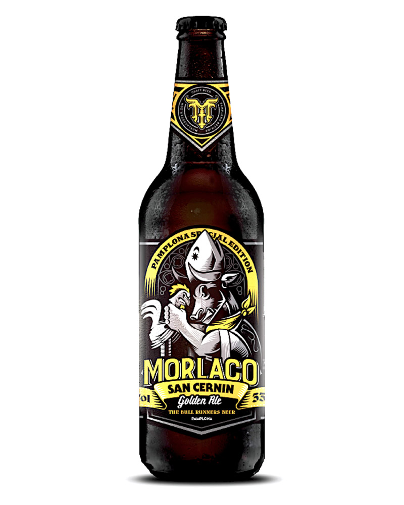 Пиво Morlaco San Cernin Golden Ale 5% Glass (0,33L) изображение 1