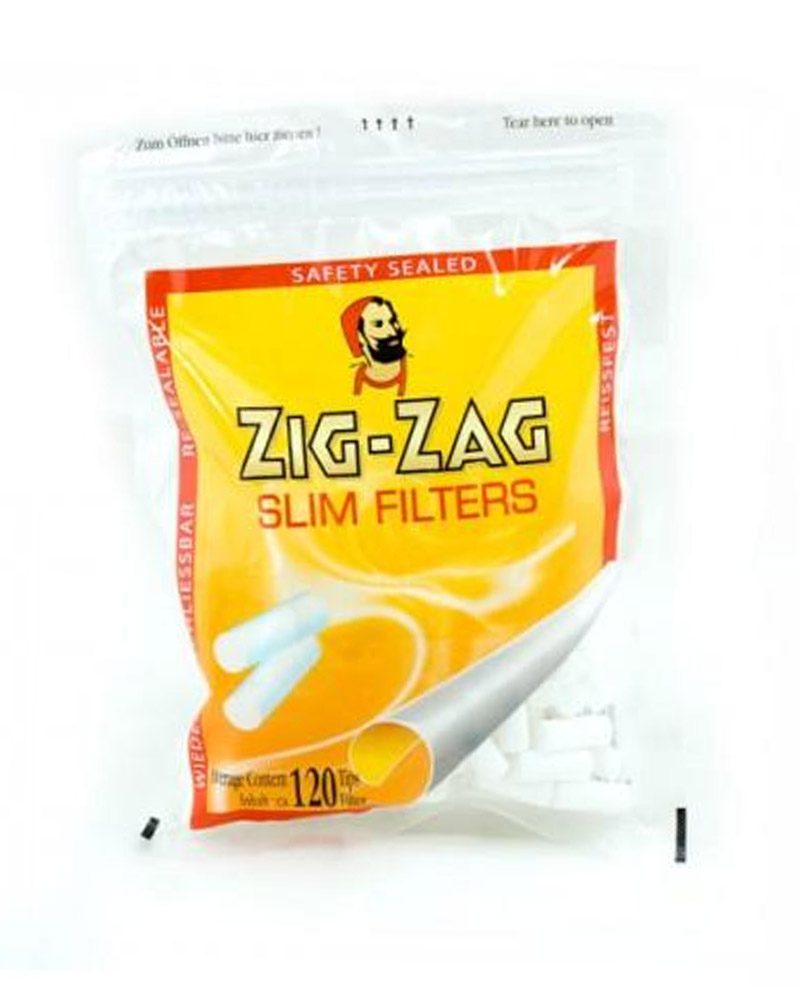 Фильтры для сигарет Zig-Zag Slim (120 шт) изображение 1