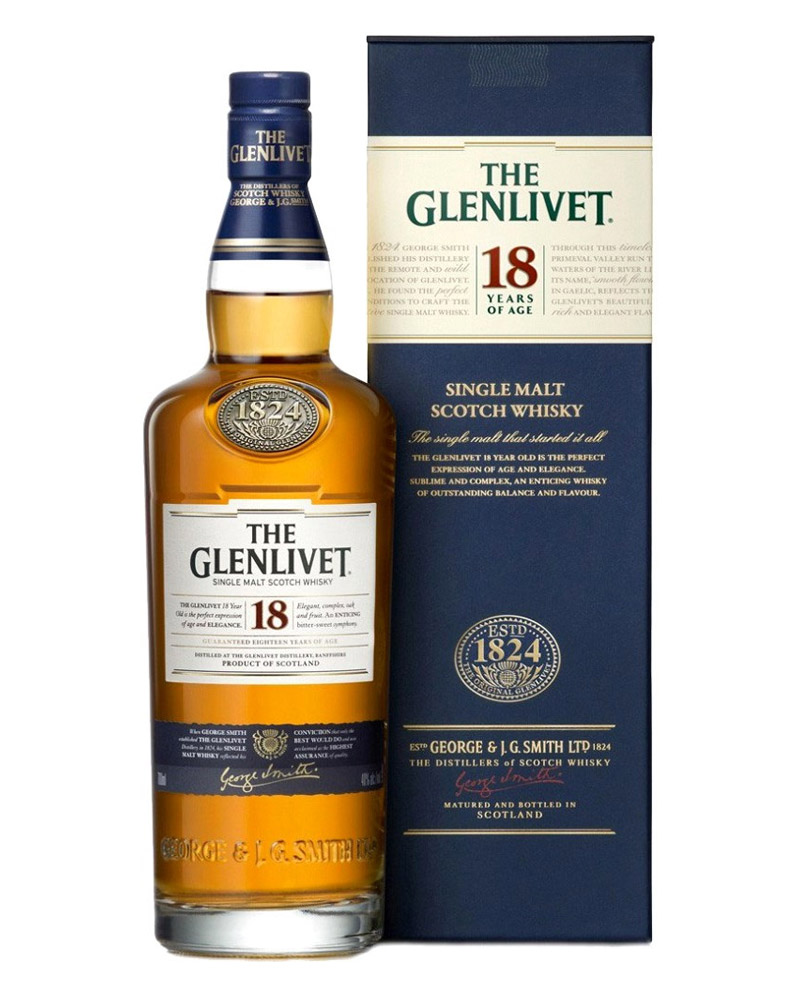Виски The Glenlivet 18 YO 43% (1L) изображение 1