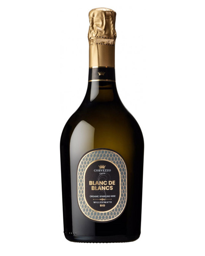 Игристое вино Corvezzo Organic Blanc de Blancs 11,5% (0,75L) изображение 1