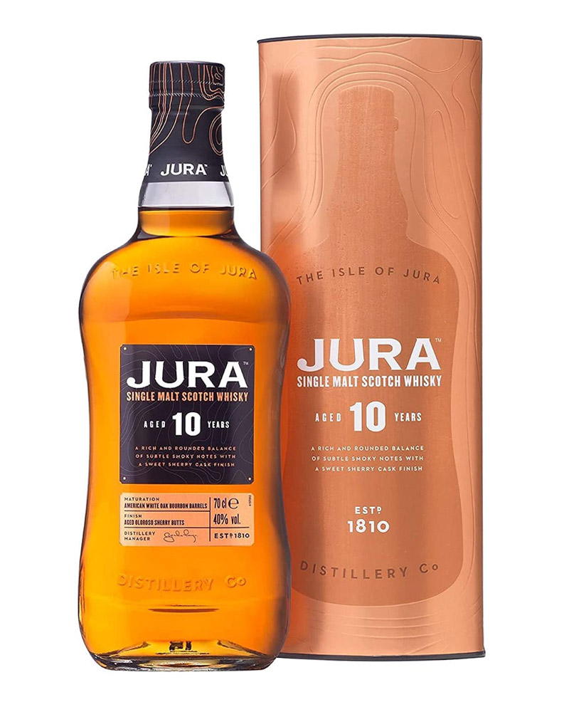 Виски Jura 10 YO 40% in Tube (0,7L) изображение 1
