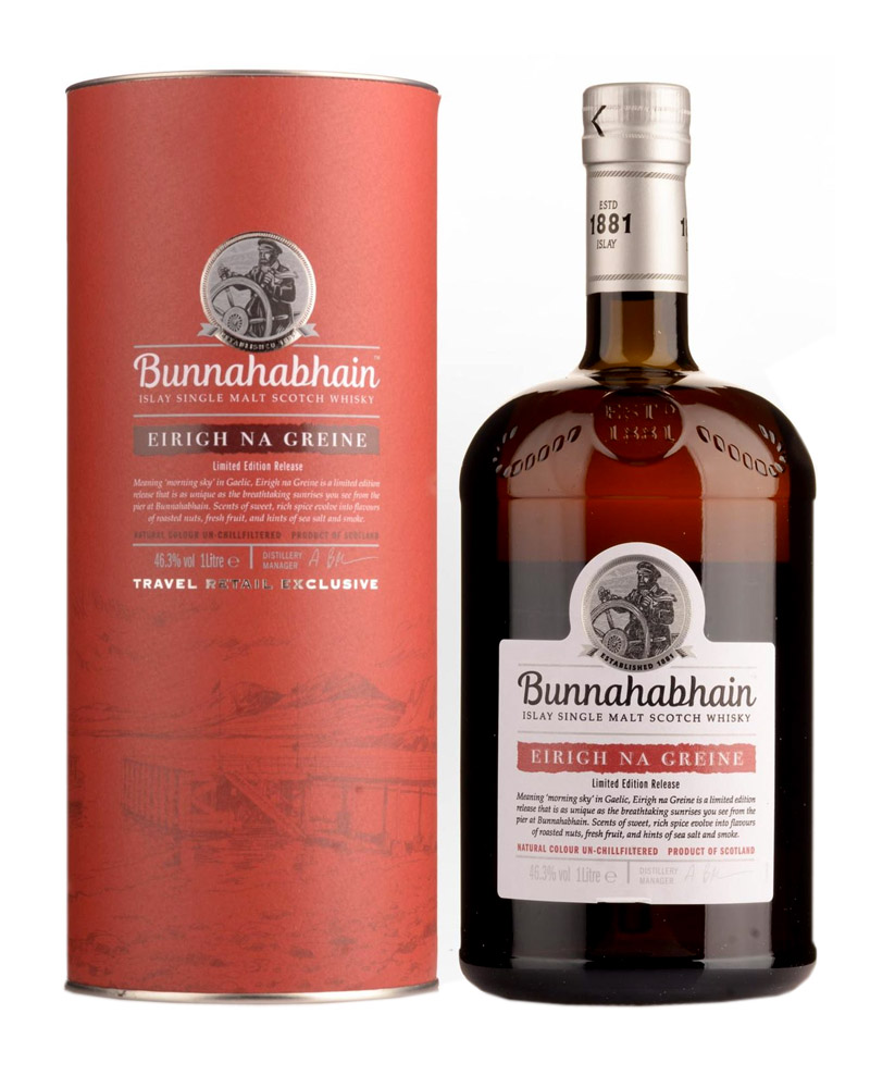 Виски Bunnahabhain Eirigh Na Greine 46,3% in Tube (1L) изображение 1