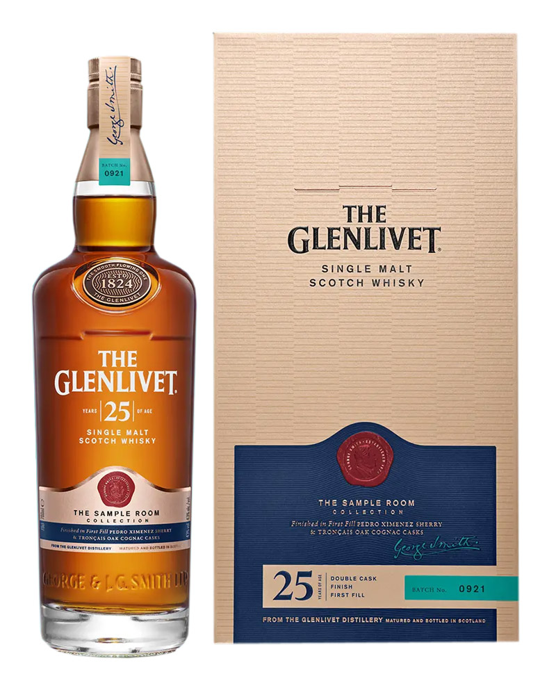 Виски The Glenlivet 25 YO 43% Wooden box (0,7L) изображение 1