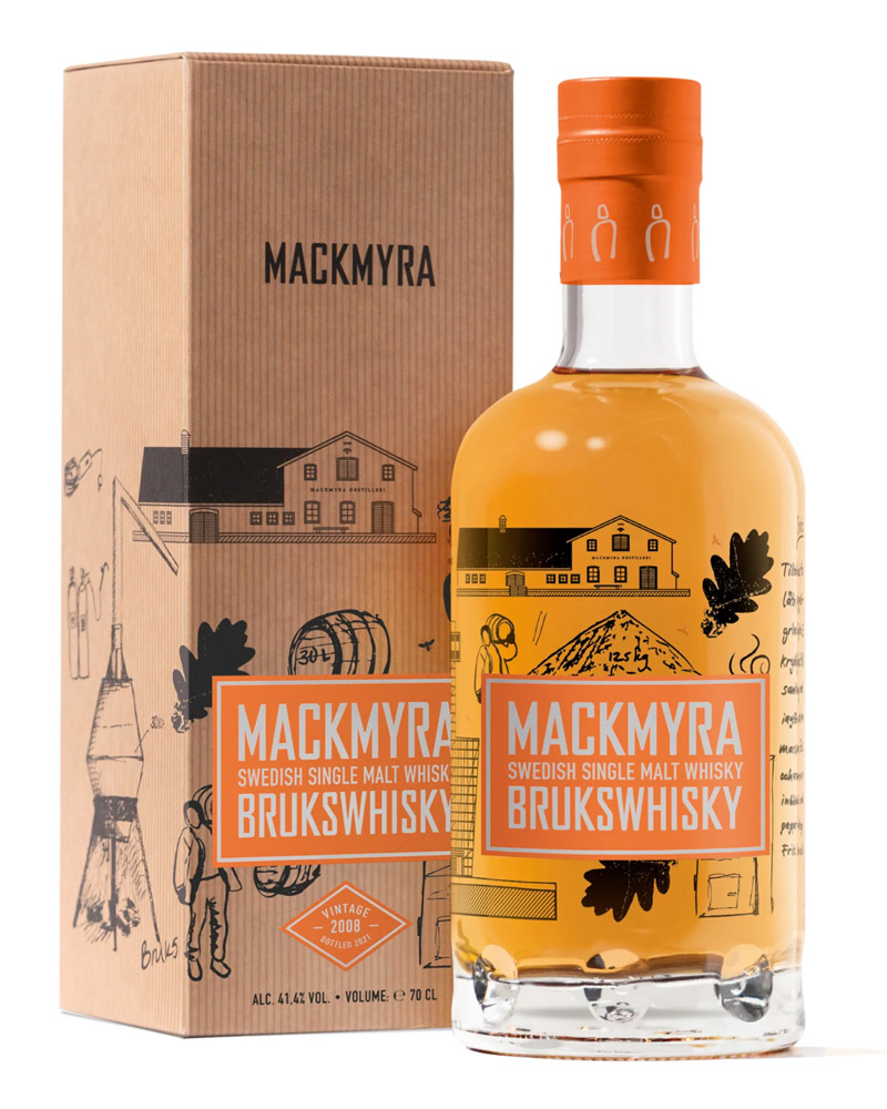 Виски Mackmyra Brukswhisky 41,4% in Box (0,7L) изображение 1