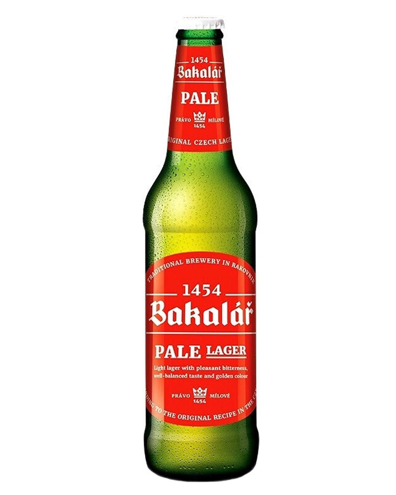 Пиво Bakalar Pale Lager 4% Glass (0,5L) изображение 1