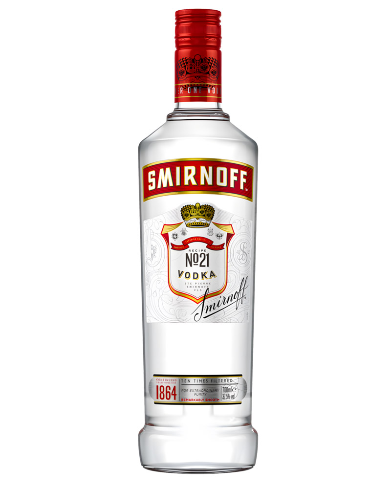 Водка Smirnoff № 21 Triple Distilled Vodka 40% (1L) изображение 1