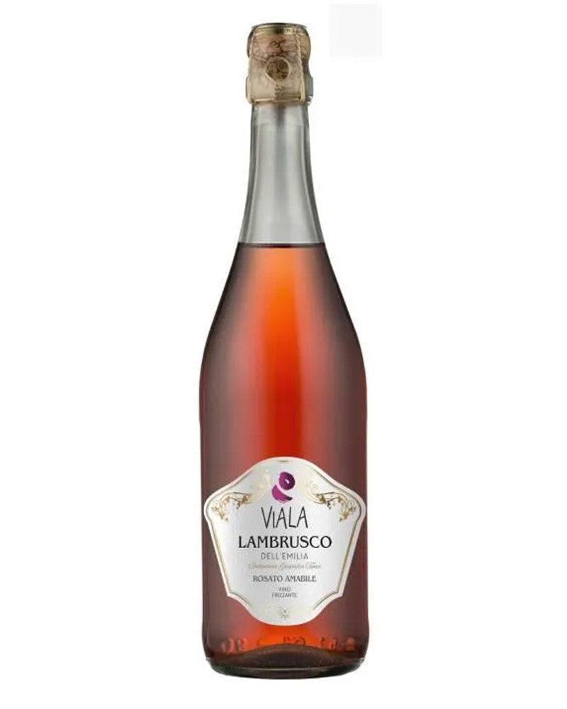 Игристое вино Viala Lambrusco Rosato 8% (0,75L) изображение 1