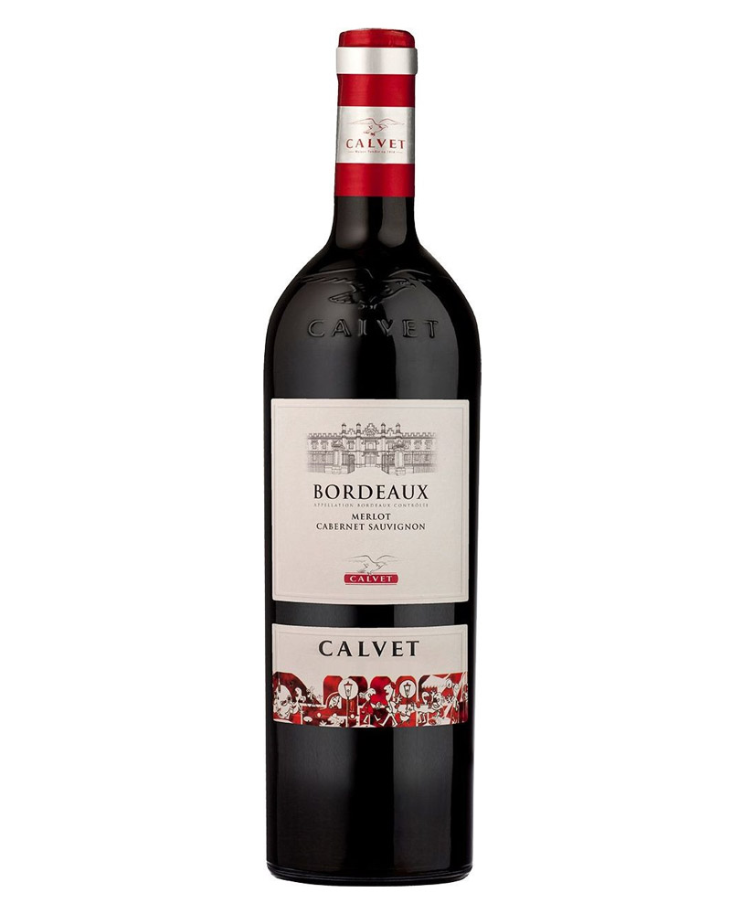 Вино Calvet, `Classic` Rouge, Bordeaux AOP 13%, 2018 (0,75L) изображение 1