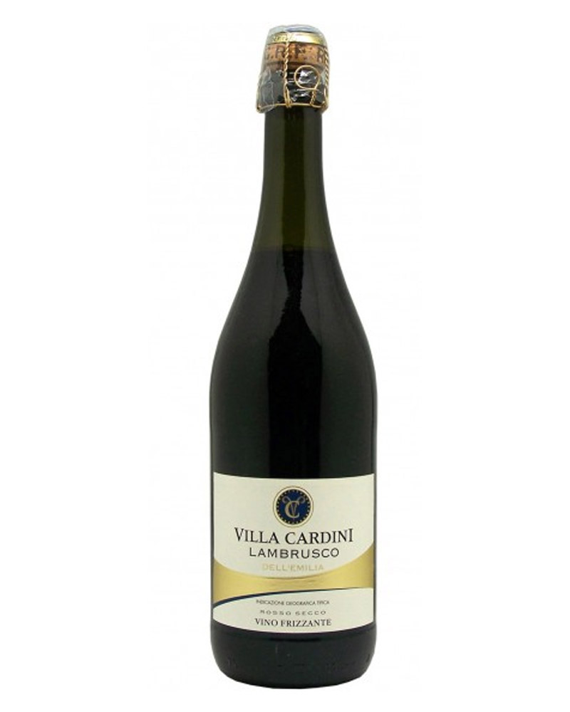 Игристое вино Villa Cardini Lambrusco Rosso 8% (0,75L) изображение 1